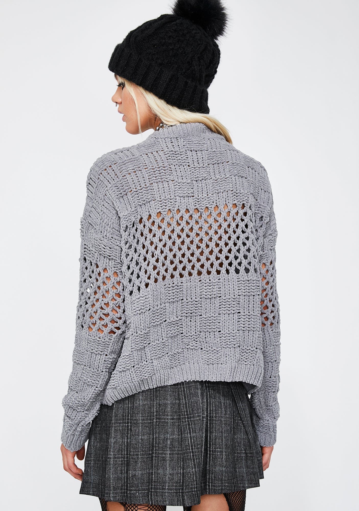 About That Time Chenille Sweater