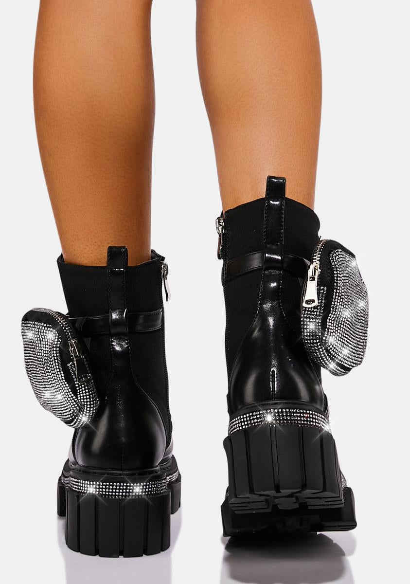 Add A Little Spice Chunky Boots