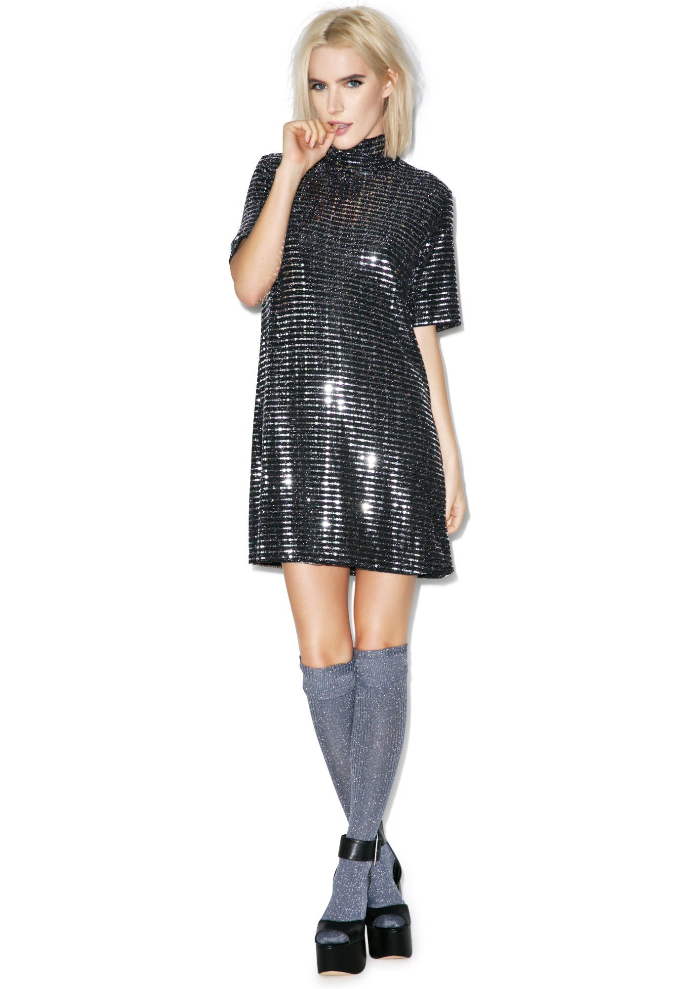 All Shook Up Sequin Dress