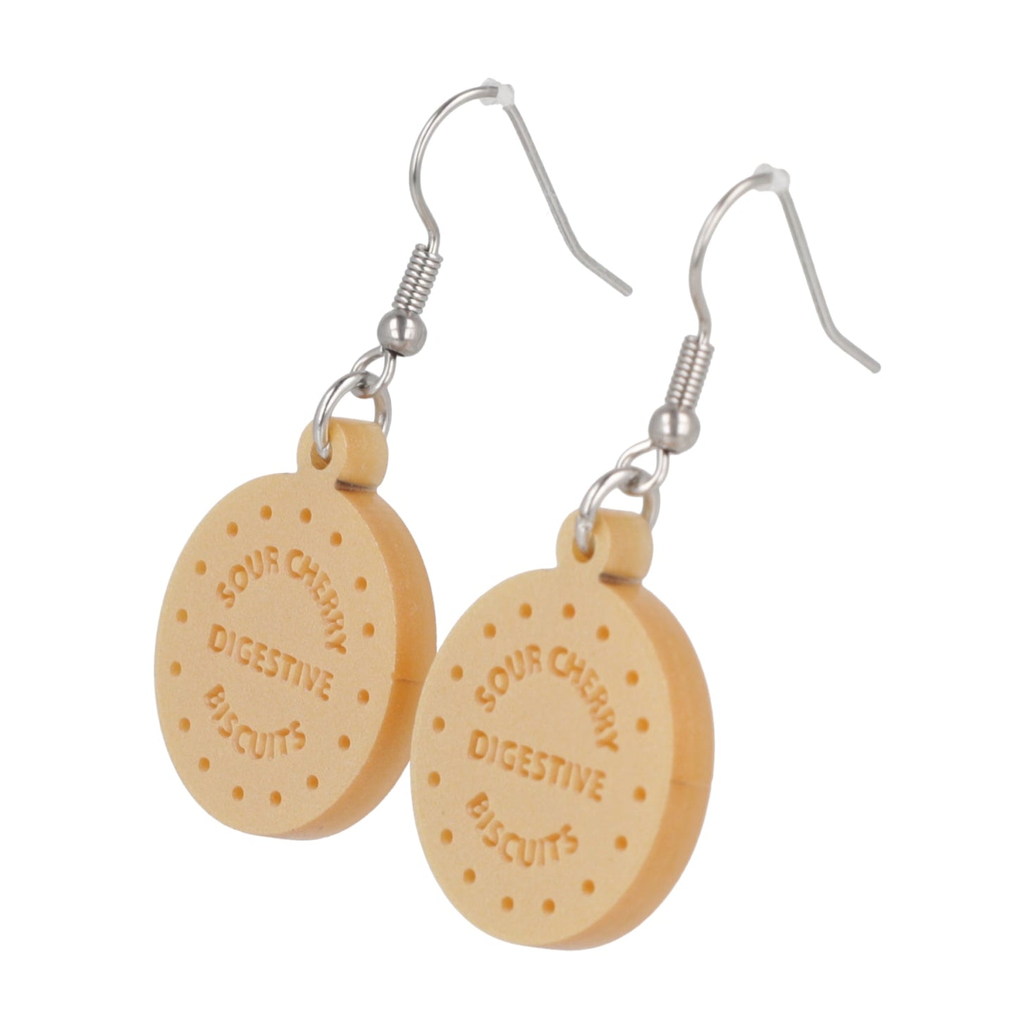 Digestive Biscuit Earrings