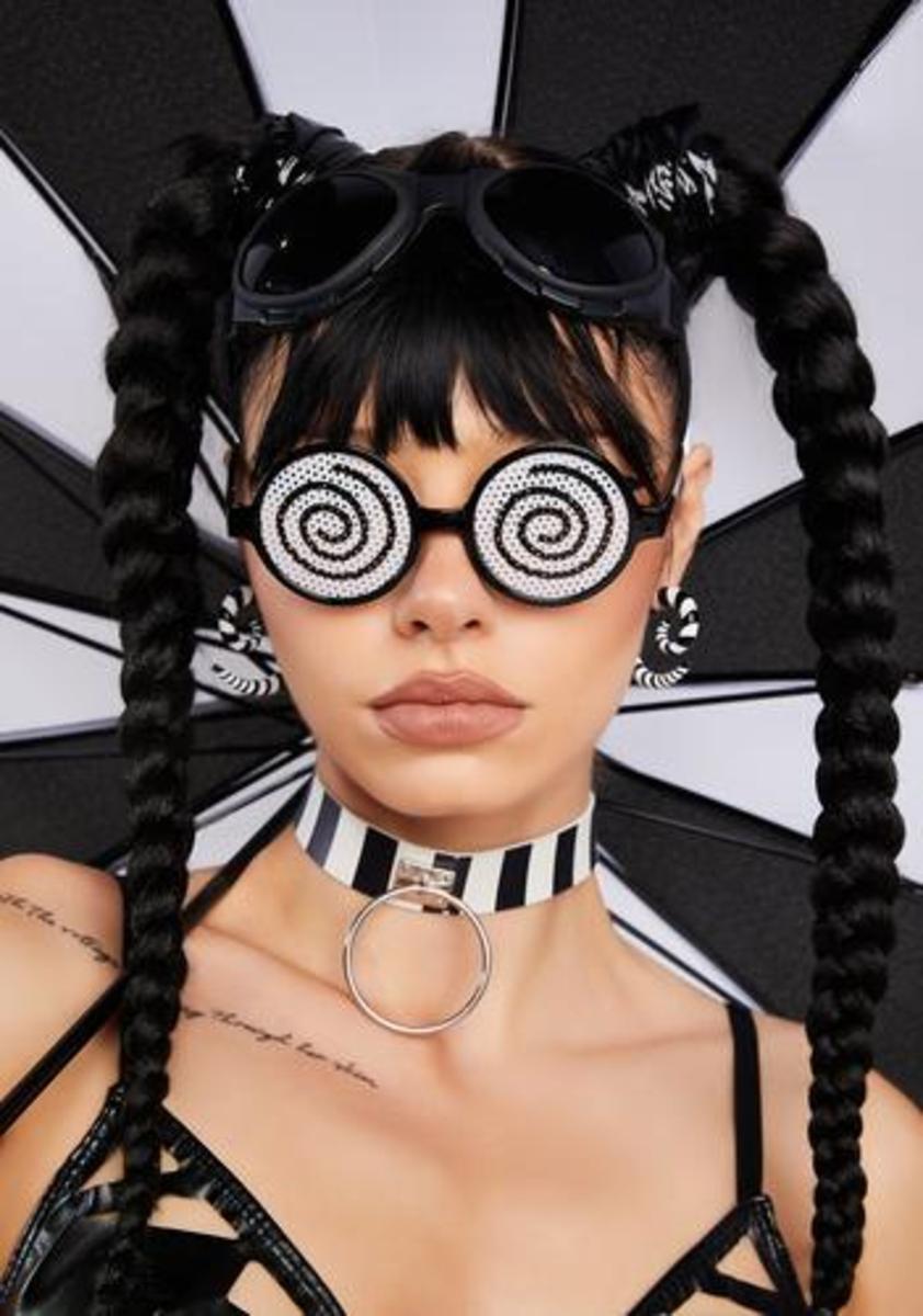 All Spun Out Circle Glasses