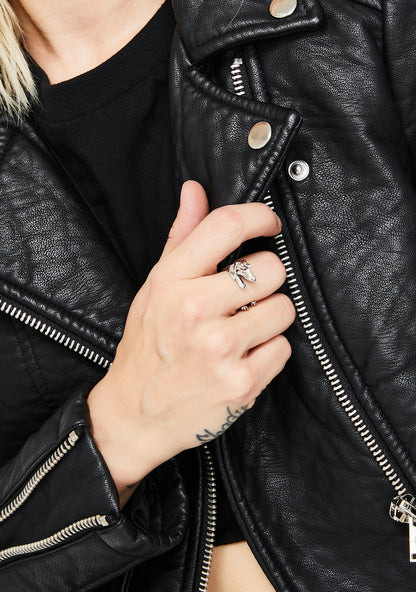 All Bark No Bite Dog Ring