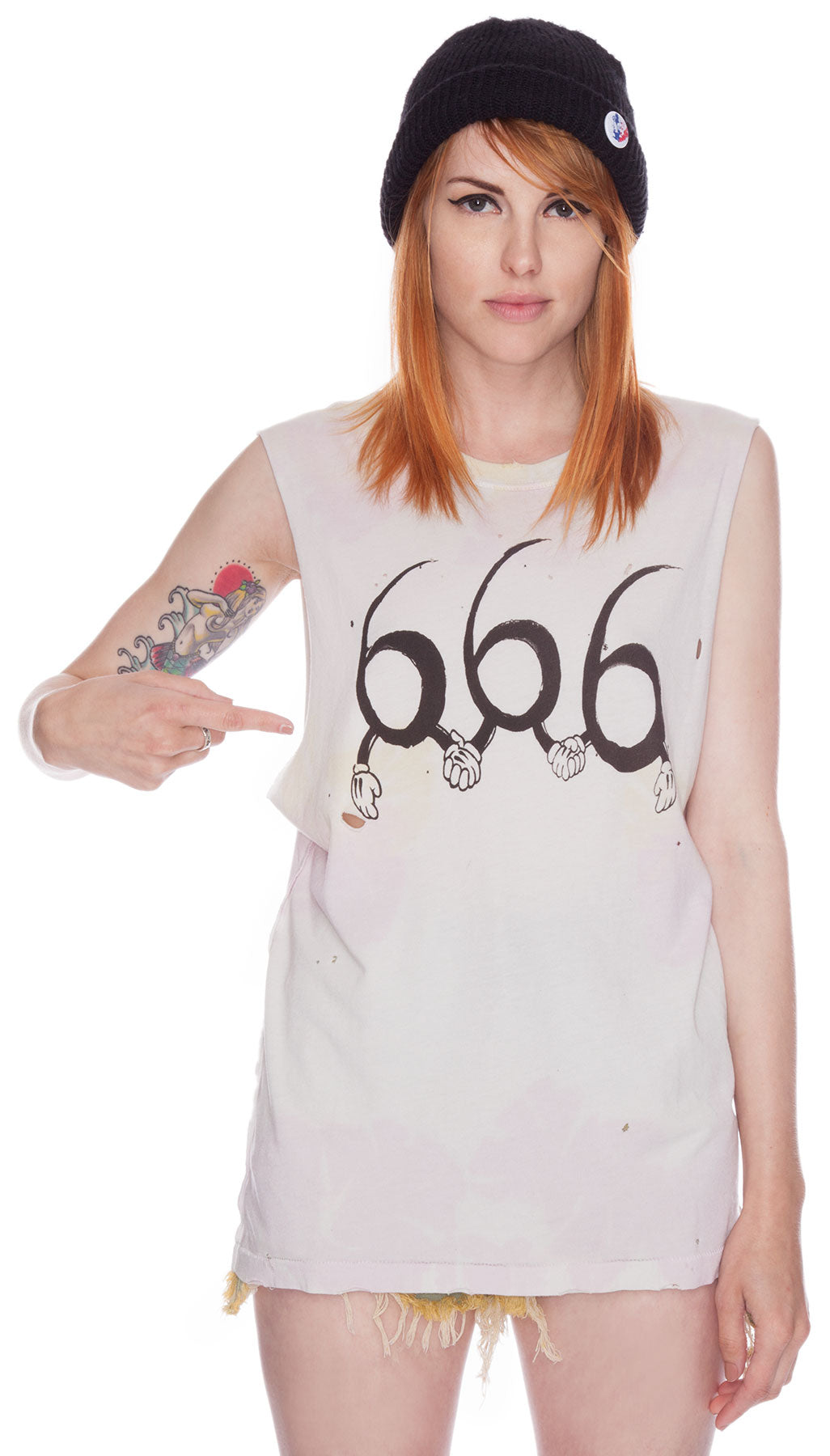 6 Hands Muscle Tank