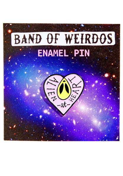 Alien At Heart Enamel Pin