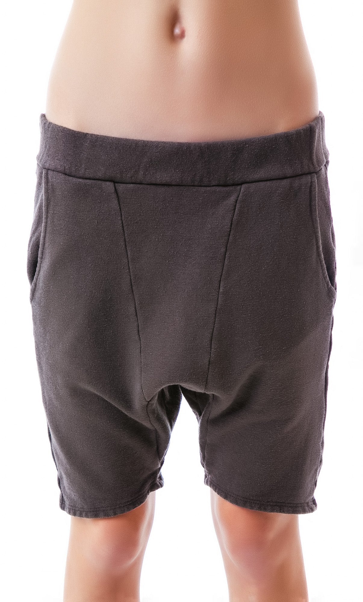 Ali Drop Crotch Short - Black