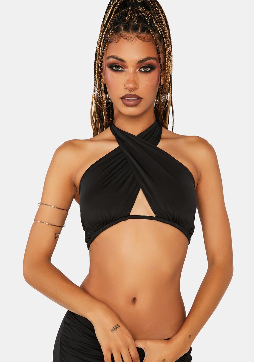 Alice Wrap Halter Top