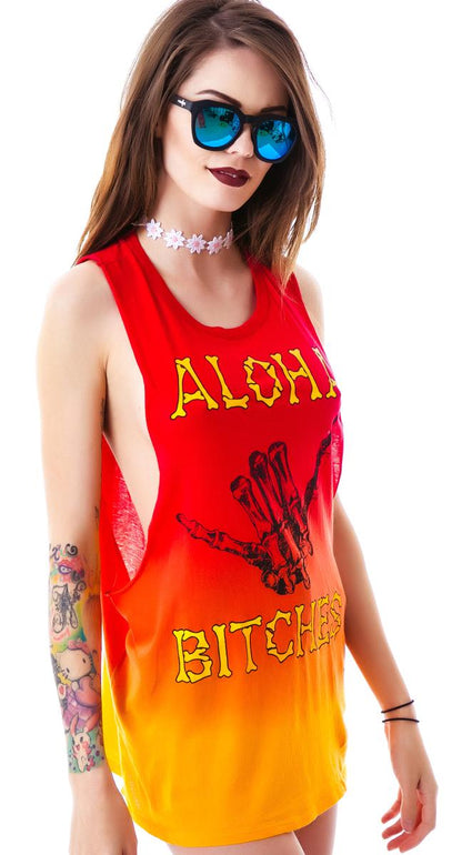 Aloha Bitches Muscle Tank