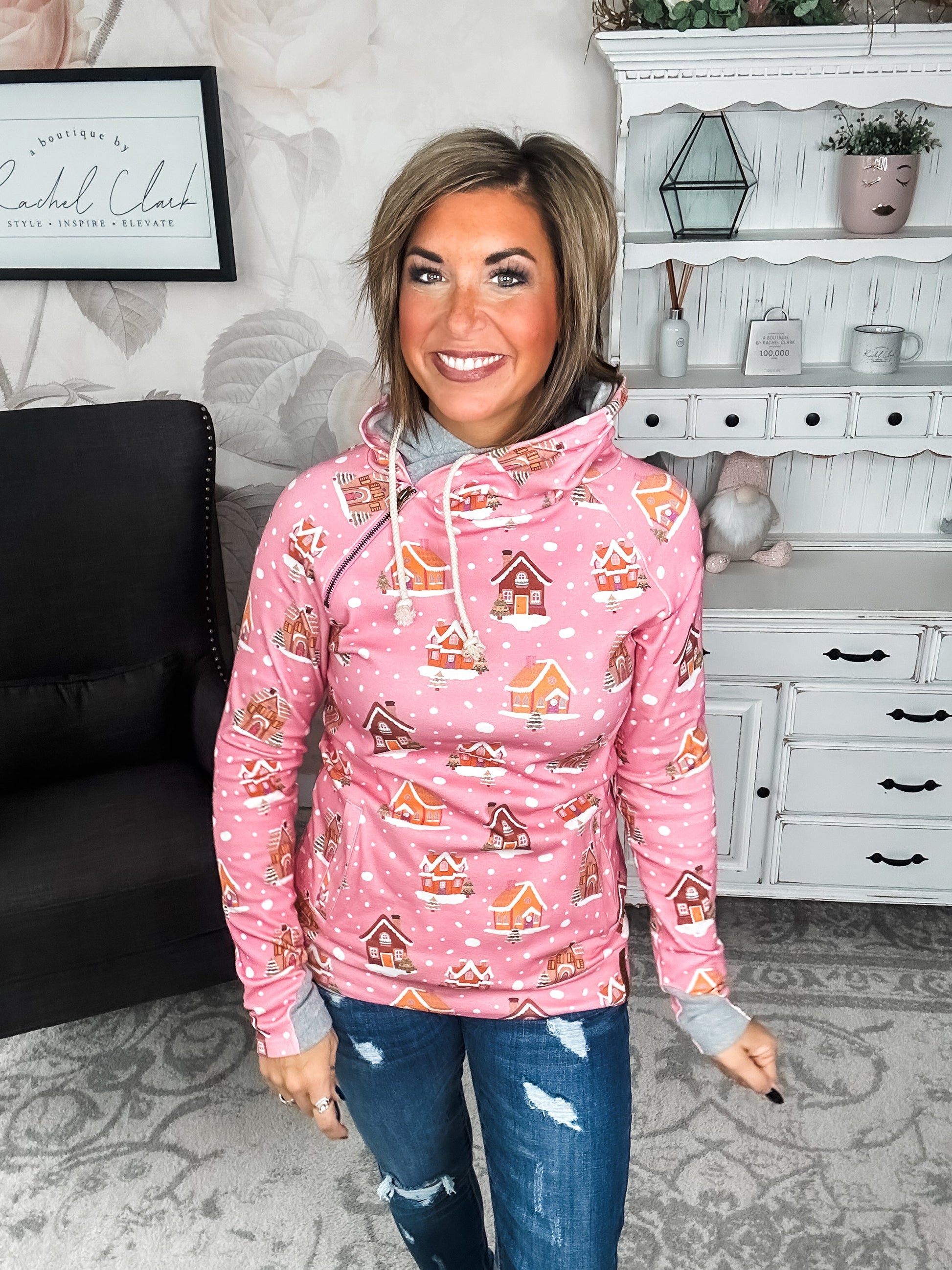Ampersand Avenue - Doublehood™ Sweatshirt - Sugar & Spice