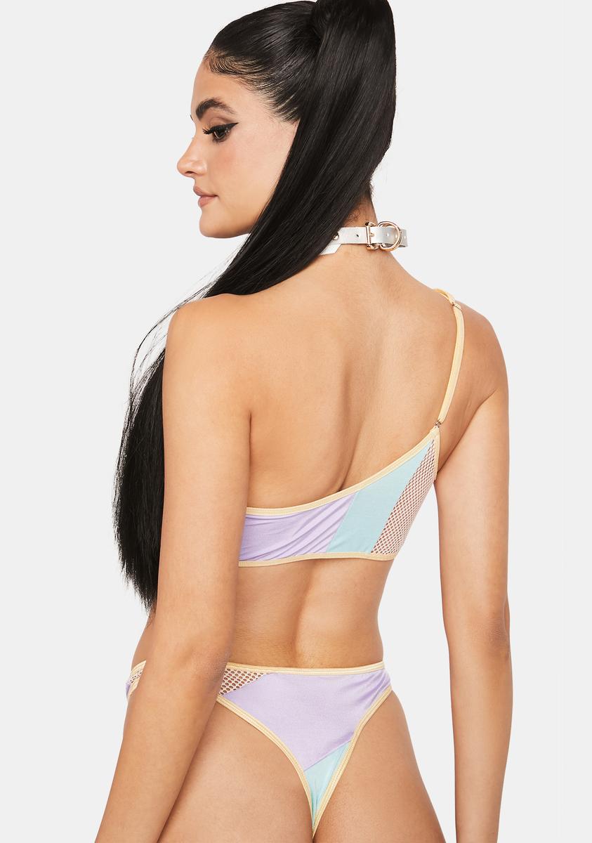 80's Baby Satin Lingerie Set