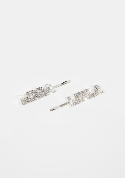 All About Libra Rhinestone Hair Pins