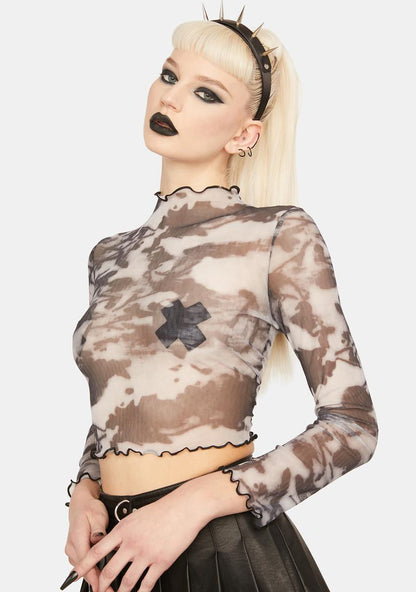Alternative Dye Crop Top