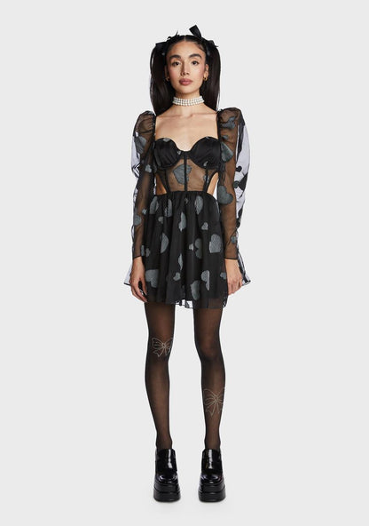 Alexandra Long Sleeve Mini Dress