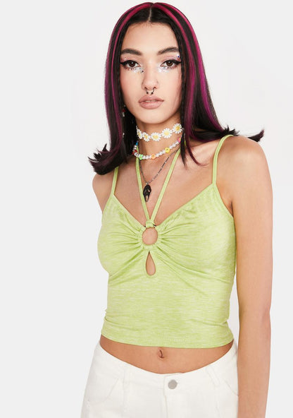 Always A Wallflower Crop Top