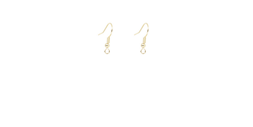 Ear Wires (Gold Plated)