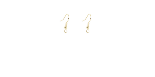 Ear Wires (Gold Plated)
