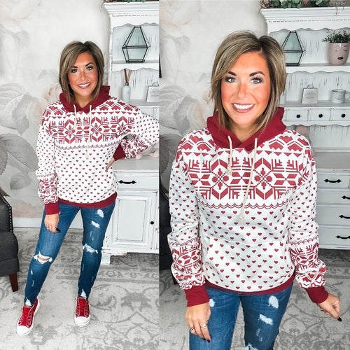 Ampersand Avenue University Hoodie - Home For The Holidays