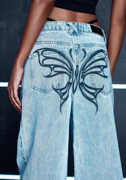 Aim Higher Wide Leg Jeans