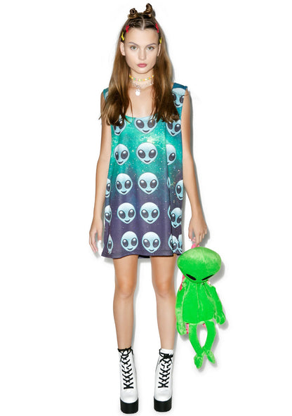 Alien Emoji Tank Top