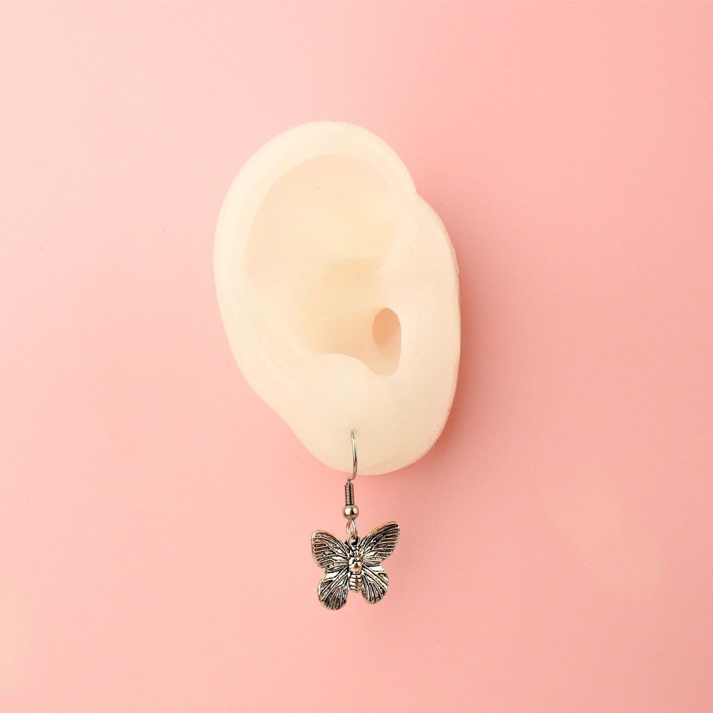 Detailed Butterfly Earrings
