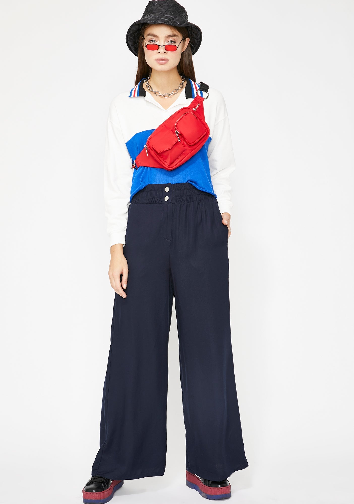 Alina Colorblock Polo Shirt