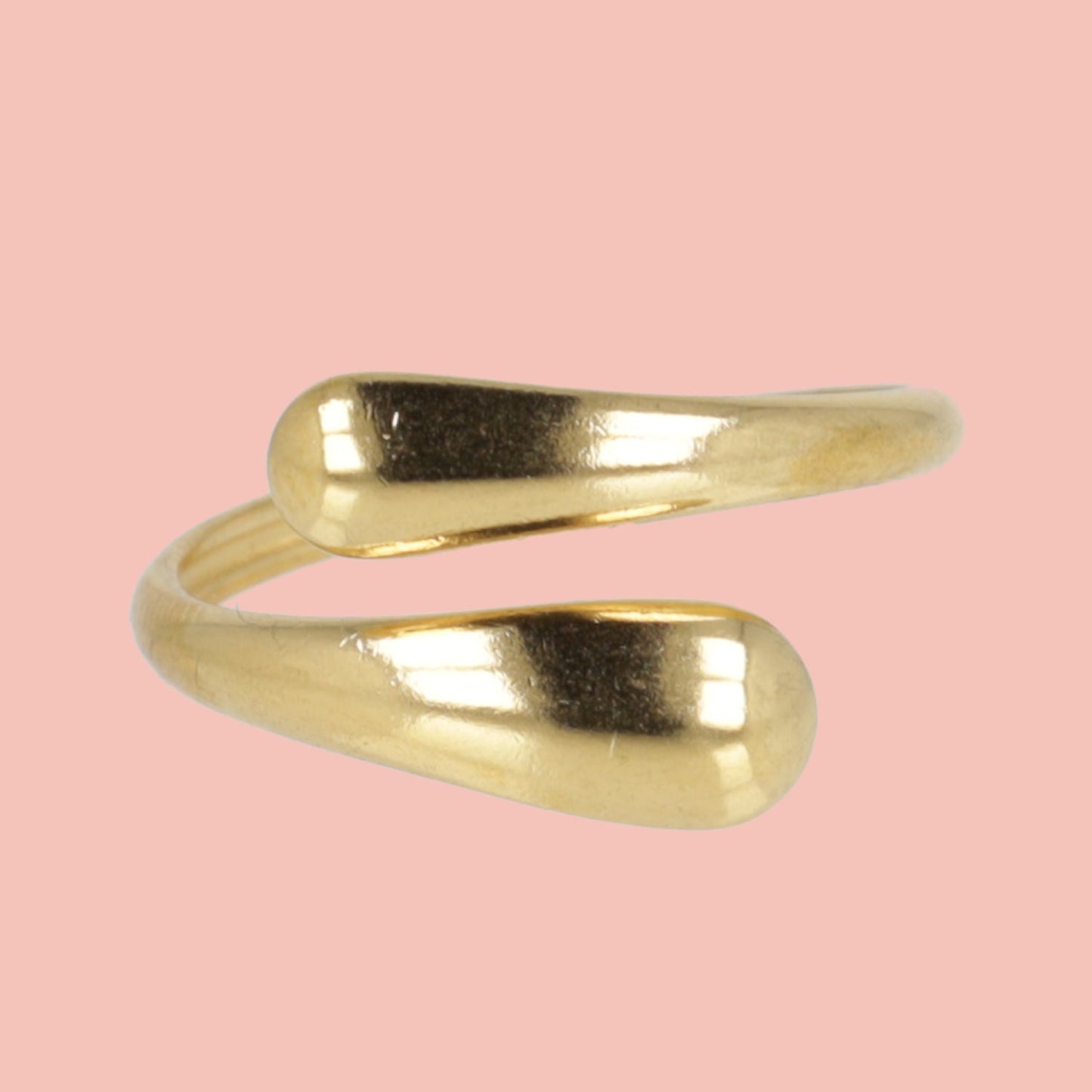 Droplet Ring (Gold Plated)