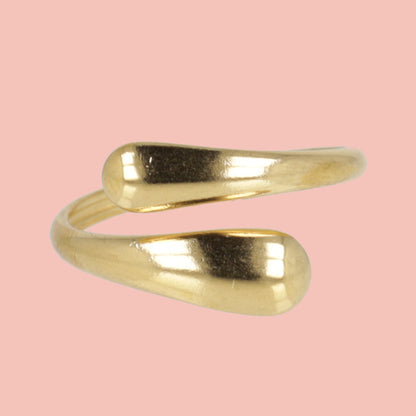 Droplet Ring (Gold Plated)