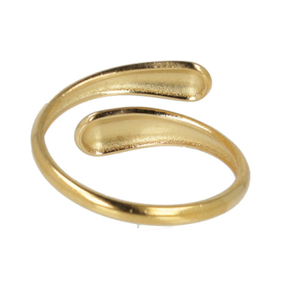 Droplet Ring (Gold Plated)