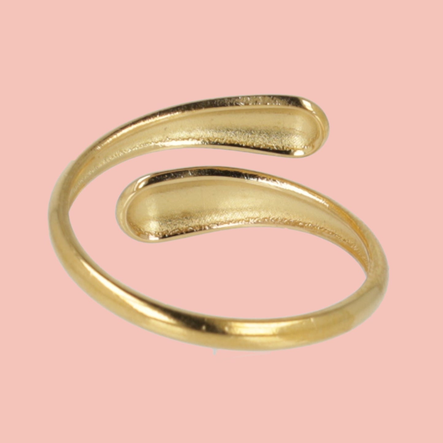Droplet Ring (Gold Plated)