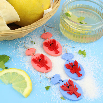 Earrings For A Sushi Restaurant (Pink)