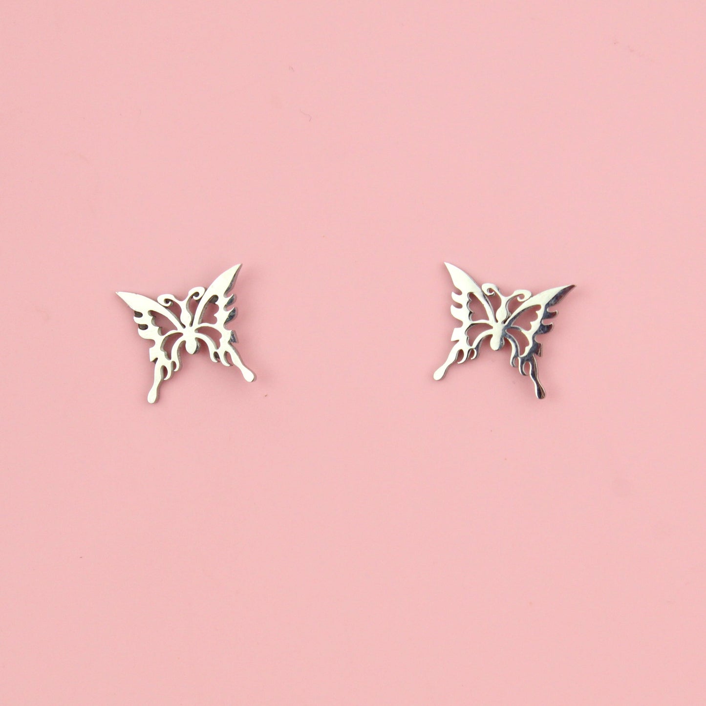 Ethereal Butterfly Stud Earrings