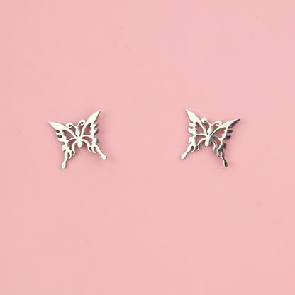Ethereal Butterfly Stud Earrings