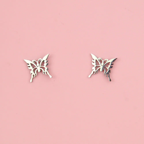 Ethereal Butterfly Stud Earrings