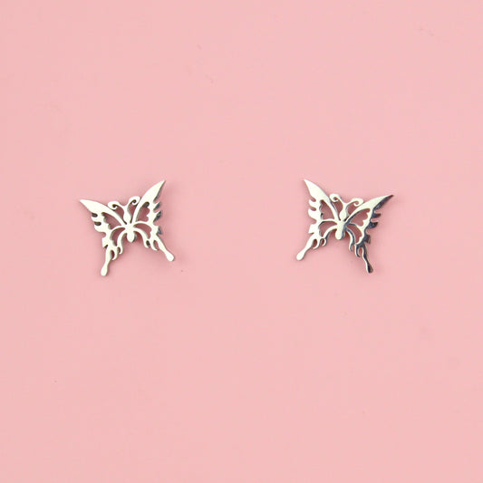 Ethereal Butterfly Stud Earrings