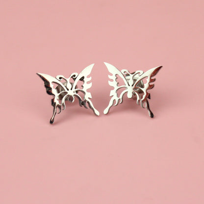 Ethereal Butterfly Stud Earrings