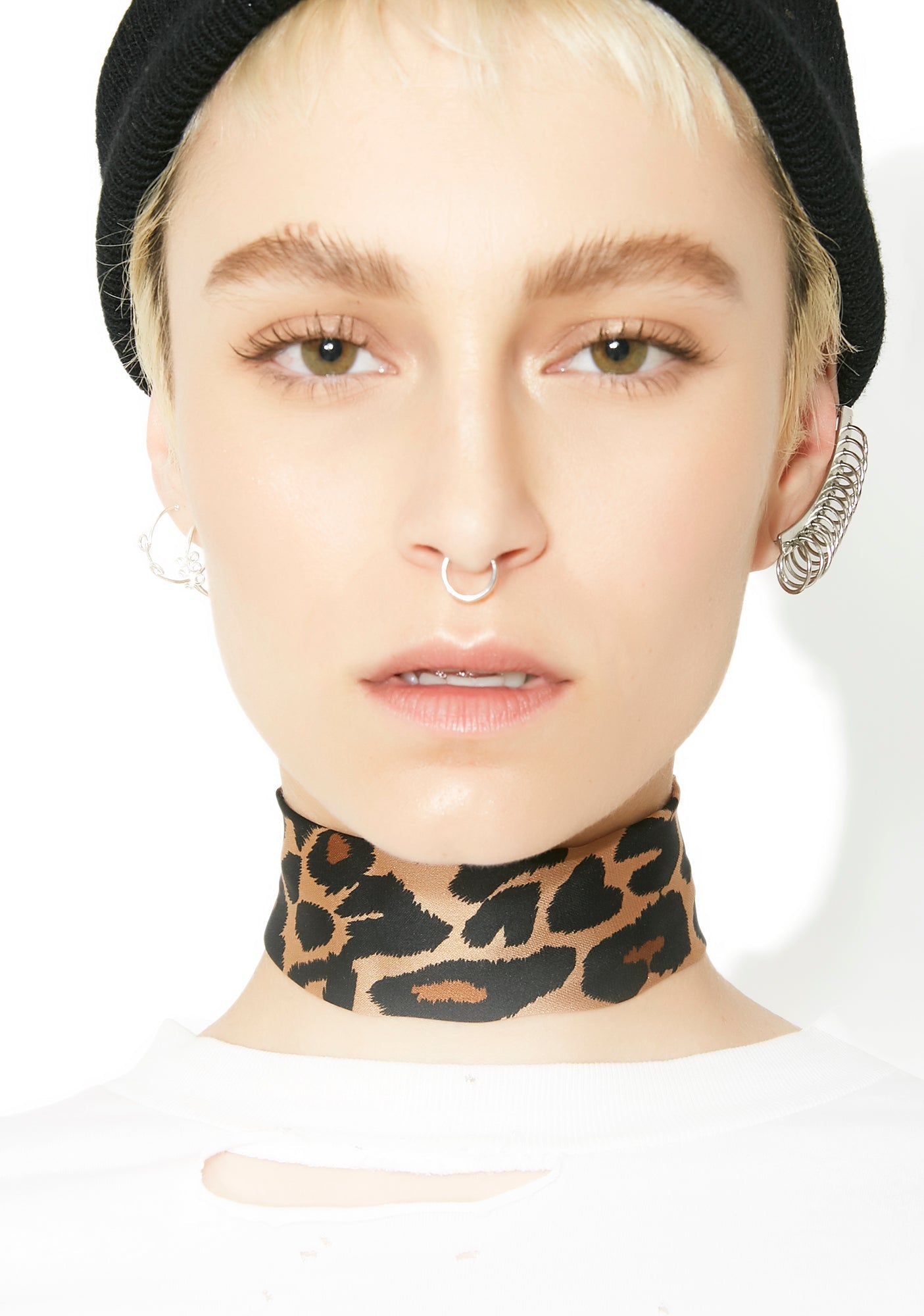 3 Small Words Leopard Choker