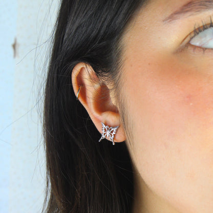 Ethereal Butterfly Stud Earrings