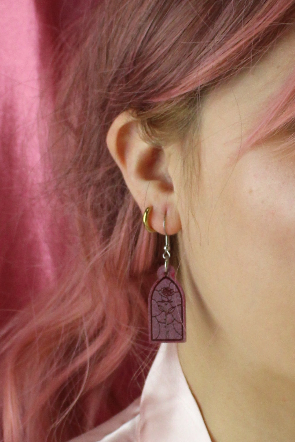 Every Rose Has Its Thorn Earrings