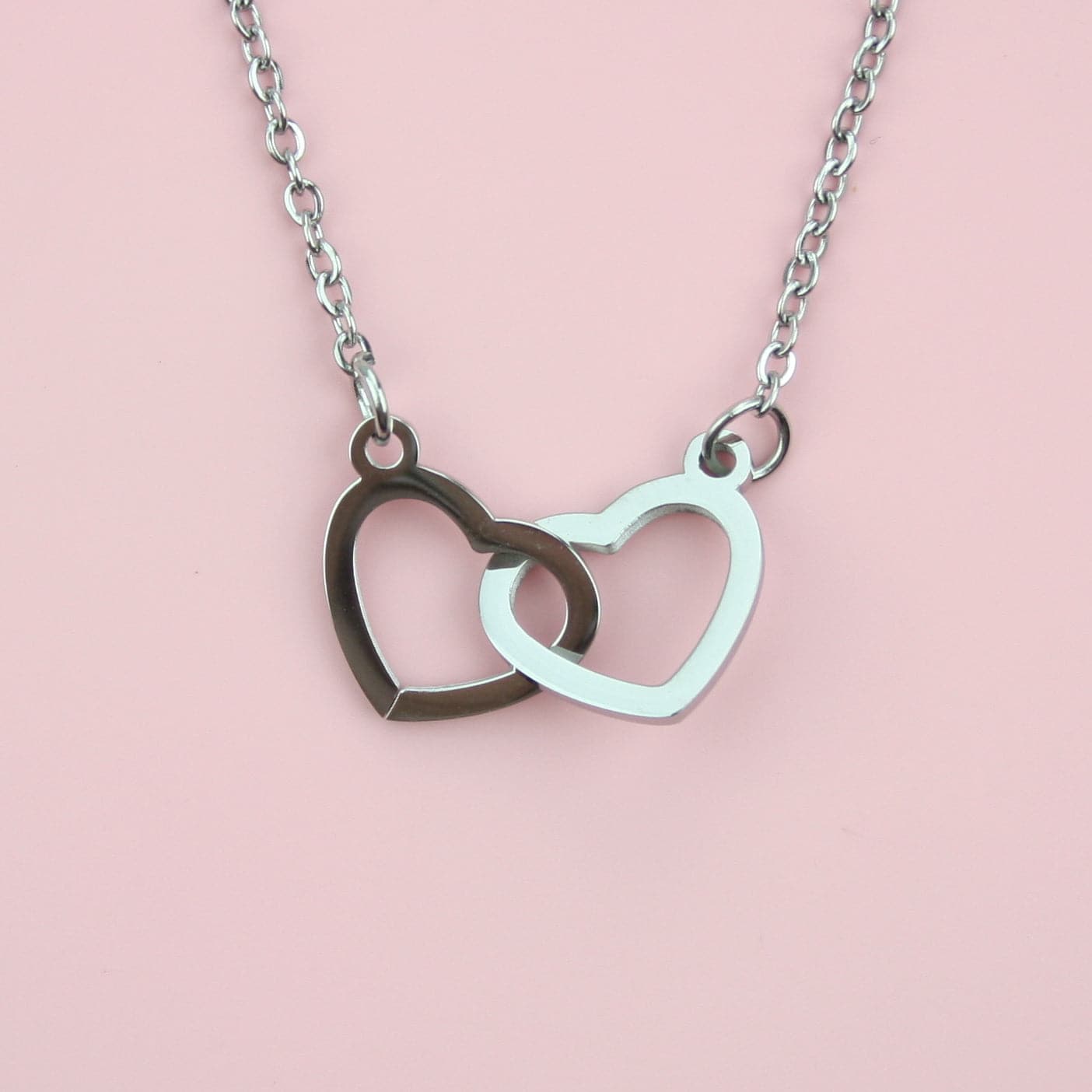 Double Heart Necklace