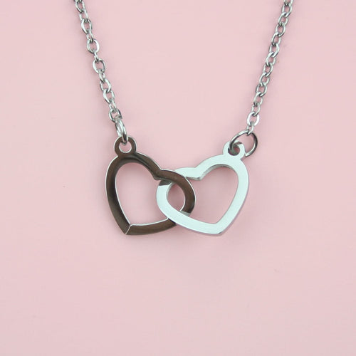 Double Heart Necklace