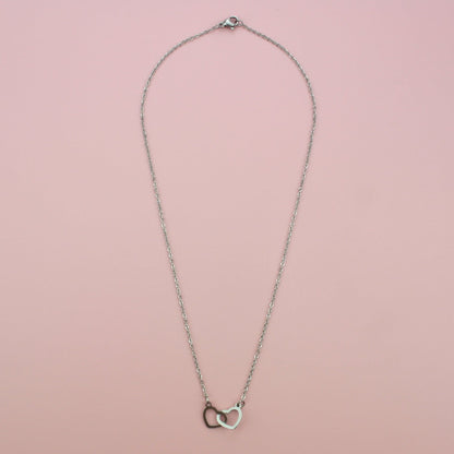Double Heart Necklace