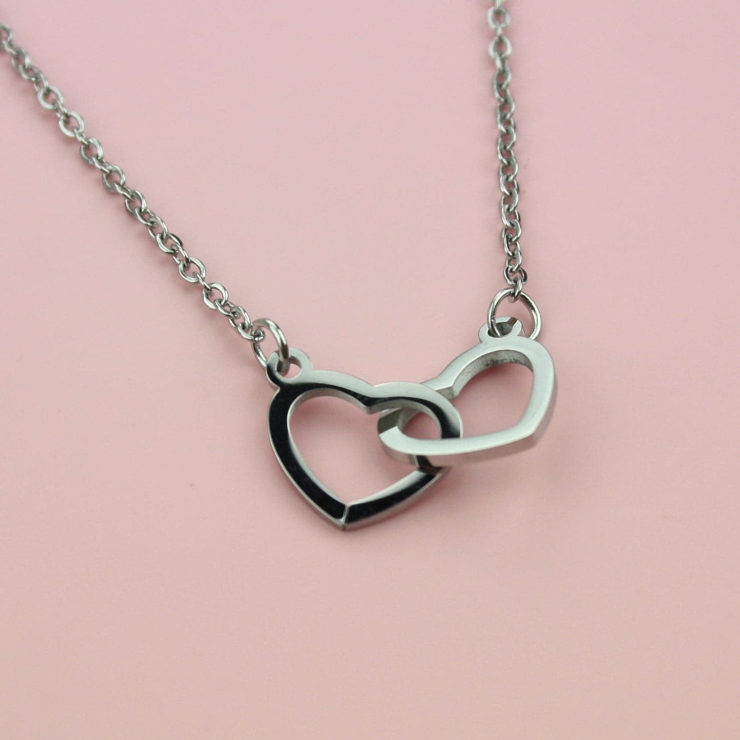 Double Heart Necklace
