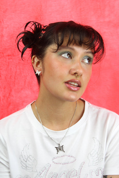 Ethereal Butterfly Stud Earrings