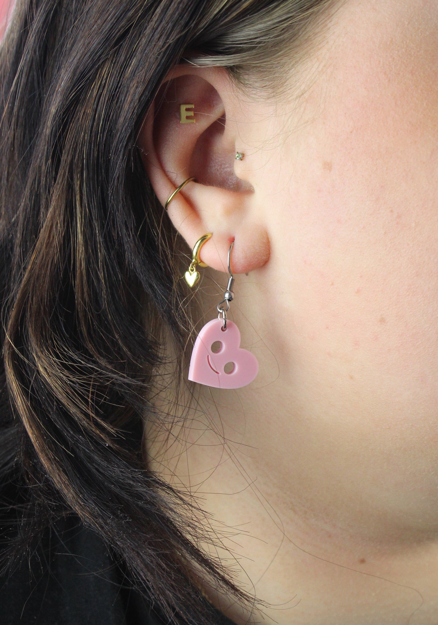 Don't Go Breaking My Heart (Pink) Earrings