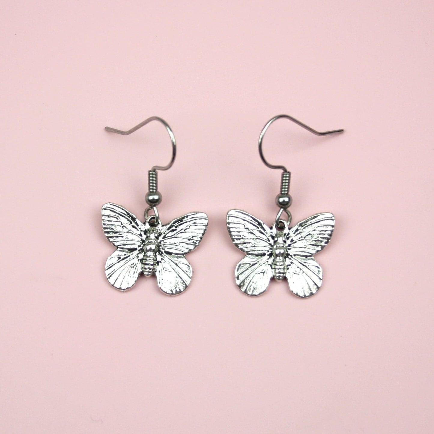 Detailed Butterfly Earrings