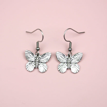 Detailed Butterfly Earrings