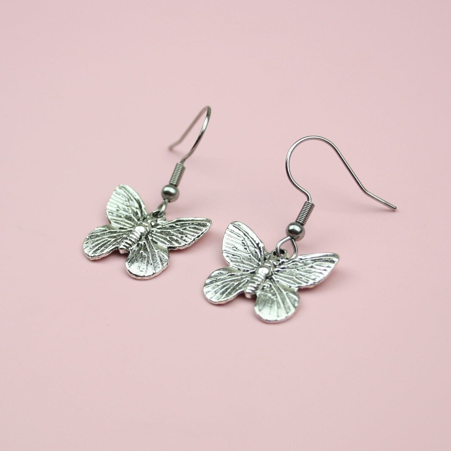 Detailed Butterfly Earrings