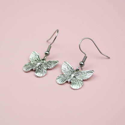 Detailed Butterfly Earrings