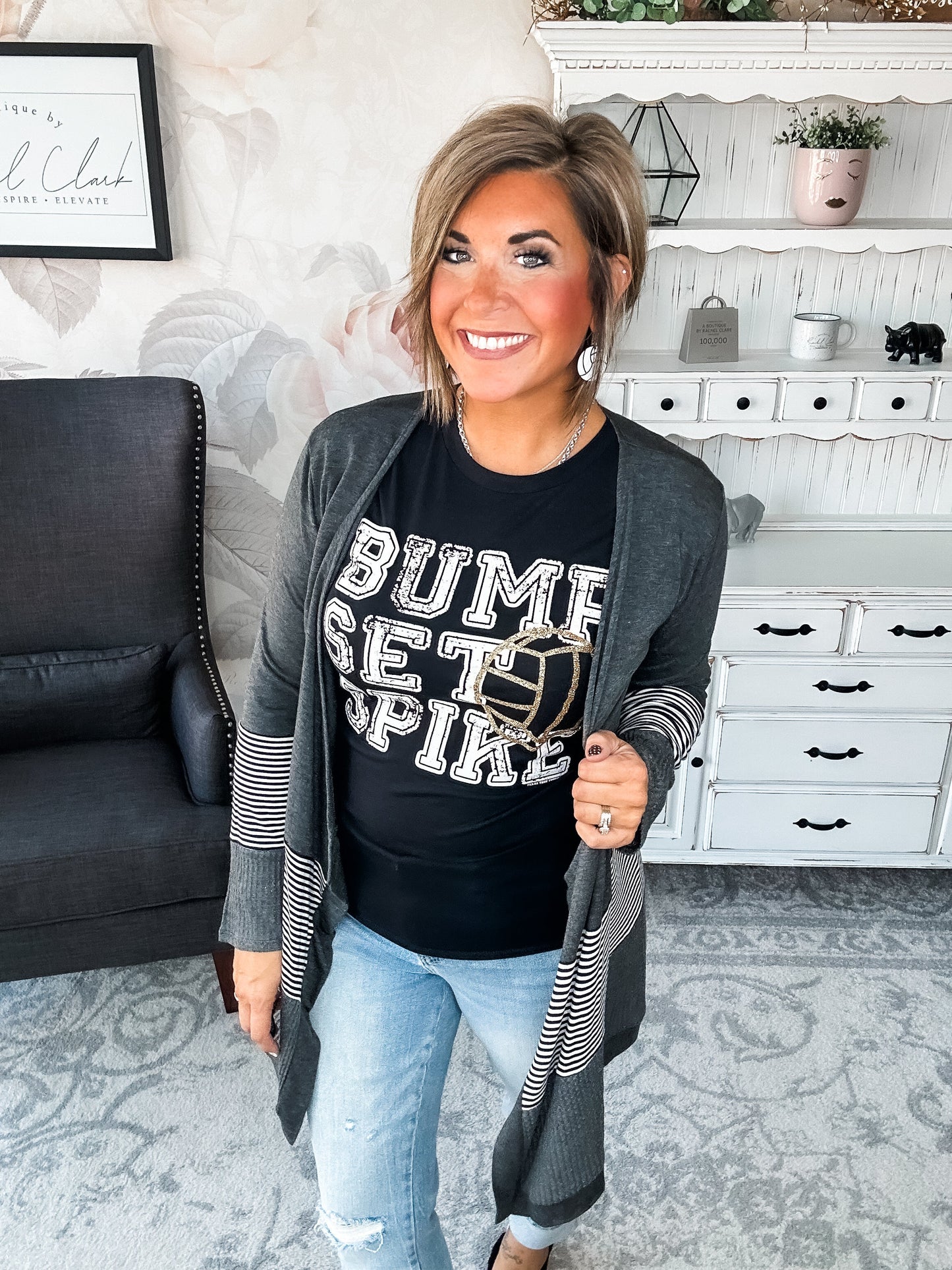 Bump, Set, Spike Graphic Tee