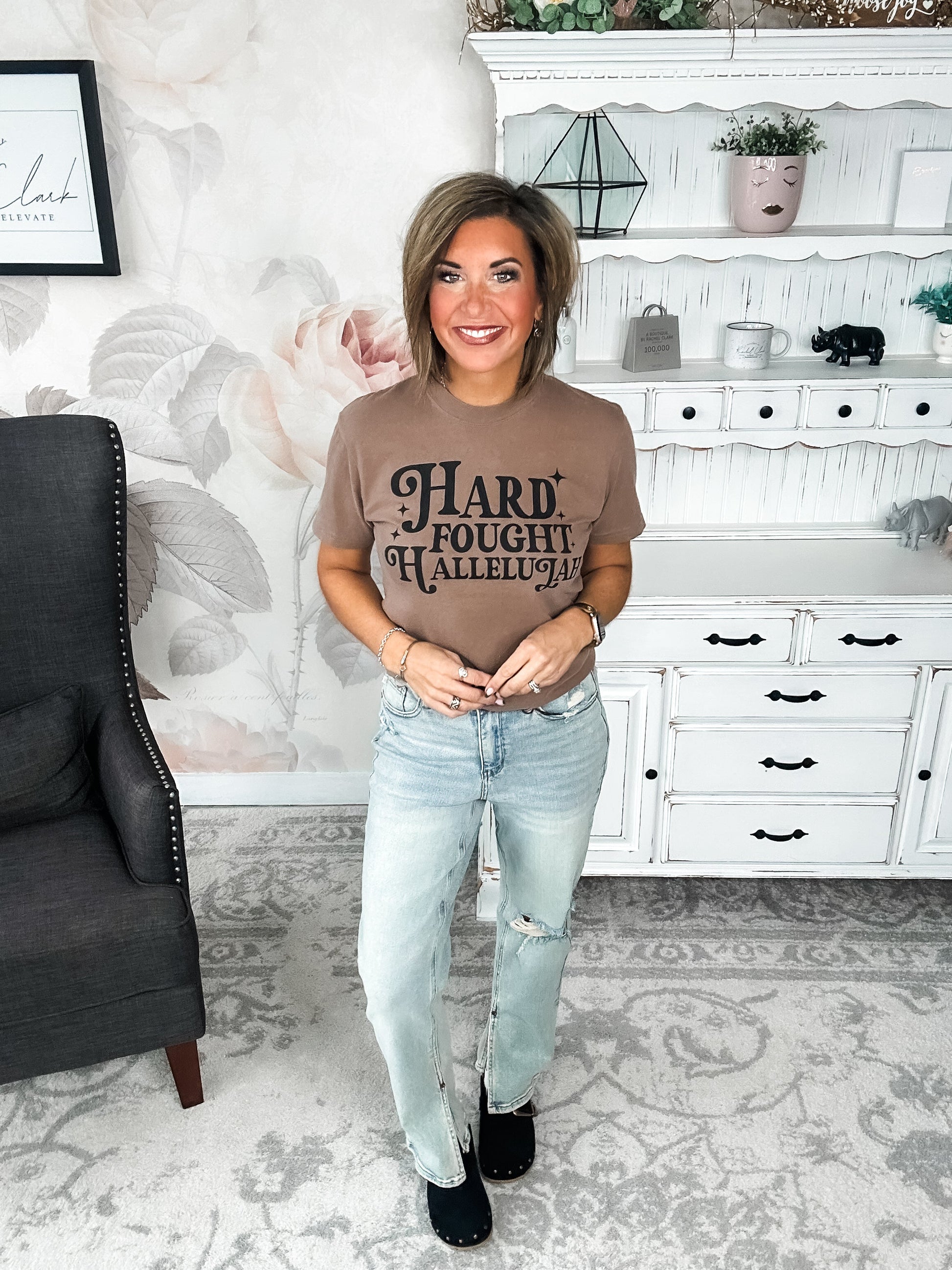 Hard Fought Hallelujah Graphic Tee