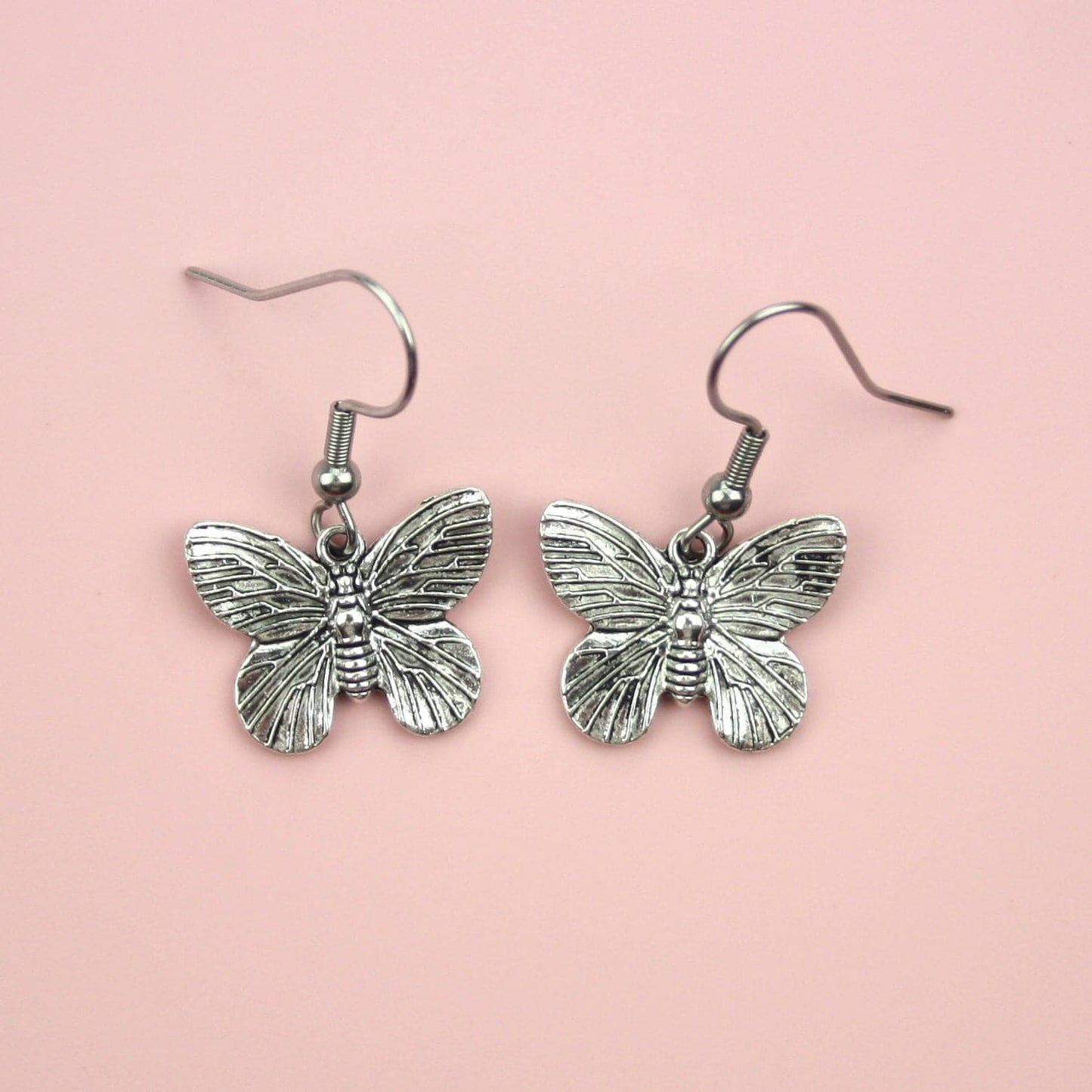 Detailed Butterfly Earrings